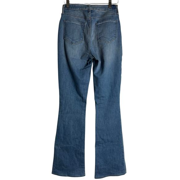 L’Agence Selma Flare Leg High Rise Denim Blue Jeans Size 27 - Picture 11 of 13